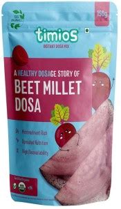 Timios Organic Beetroot Millet Dosa Mix 300 g Price in India - Buy ...