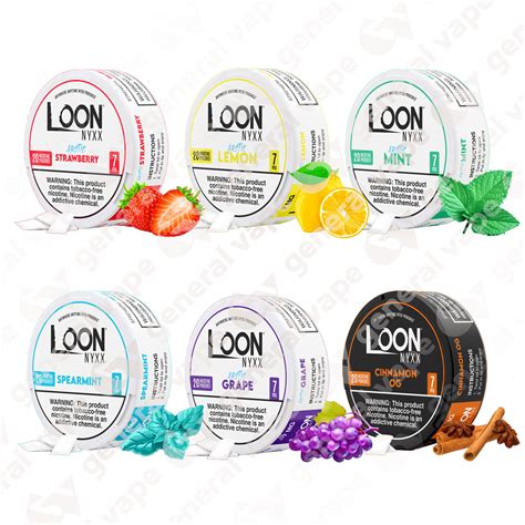 Loon NYXX Nicotine Pouches 20ct | Free Shipping Loon Pouches