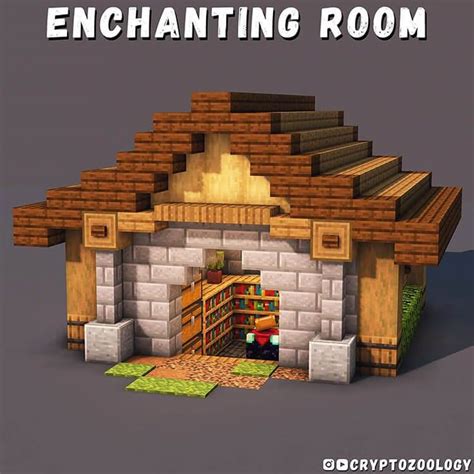 Enchanting Room Tutorial Minecraft 的图像结果
