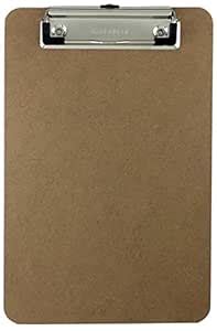 Trade Quest Memo Size 6'' x 9'' Clipboard Low Profile Clip Hardboard ...
