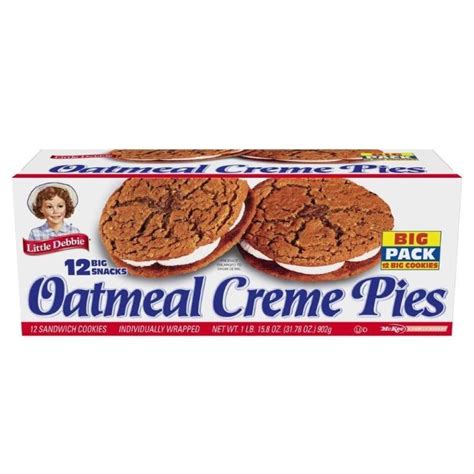 Buy Little Debbie Oatmeal Creme Pie Big Pack - PACK OF 4 Online in ...