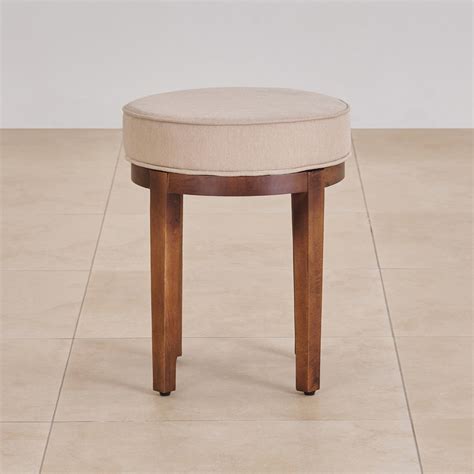 Buy Harley Fabric Stool - Beige from Home Centre at just INR 4997.0