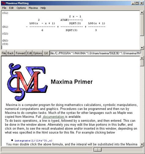 Image result for Maxima Software Maths