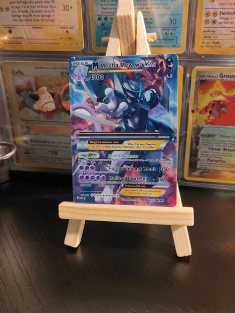 Buy M Mecha Mewtwo VMAX Pokemon Card Online in India - Etsy