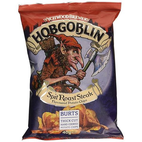 Buy Burts Potato Chips Hobgoblin and Spit Roast Steak Potato Chips ...