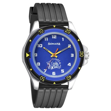 Buy Online SF CSK Quartz Analog Blue Dial TPU Strap Unisex Watch ...