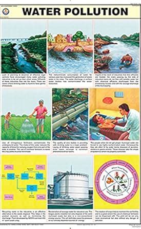 Buy ME05 | Water Pollution Chart (50x75cm) [Wall Chart] Book Online at ...