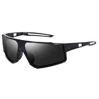 Buy Peter Jones Black Freesize Unisex Sports Sunglasses for Cycling ...