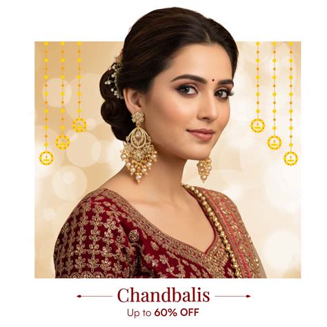 Premium Chaandbali Earrings | Bling Bag