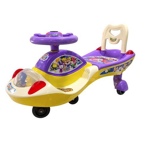 Kid's Swing Twist & Go Ride On Scooter - Yellow & Purple - (A+B Toys ...