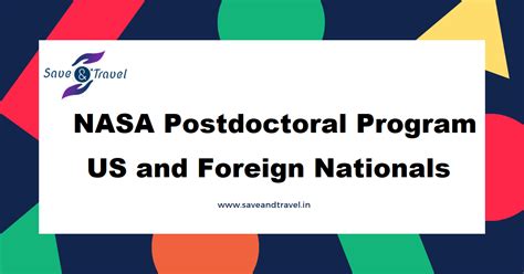 NASA Postdoctoral Fellowship - Deadline 1 July, 2019