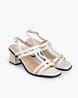 Buy White Heeled Sandals for Women by ELLE Online | Ajio.com