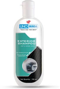 UNO MINDA Exterior Shampoo For Car 100ML Removes road debris, dust ...