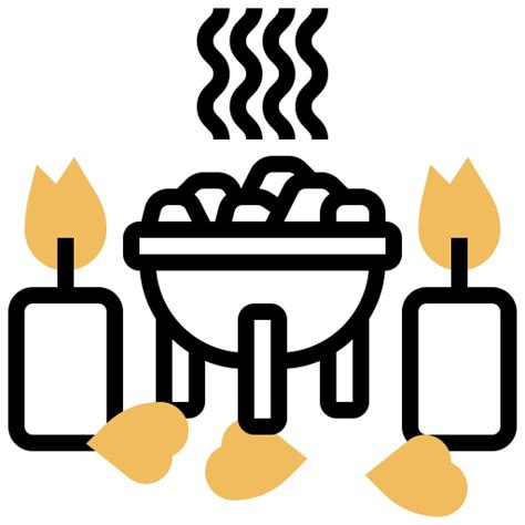 Incense Meticulous Yellow shadow icon | Freepik
