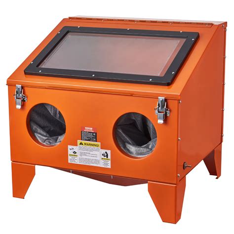 VEVOR 40 Gallon Sandblasting Cabinet Benchtop Cabinet with Blasting Gun ...