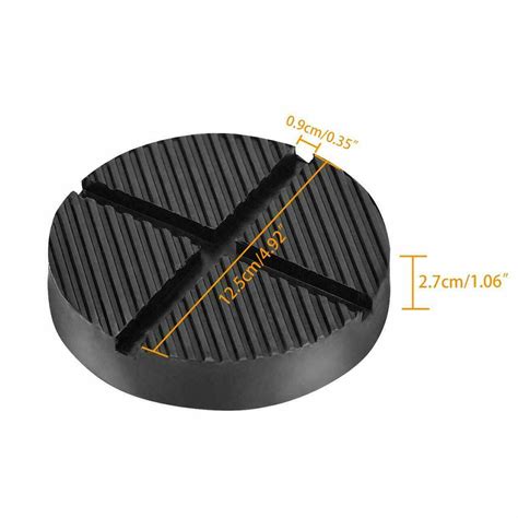 Rubber Floor Jack Pad | Property Room