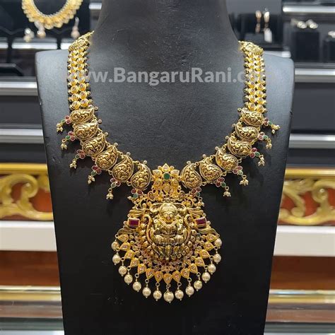 RS BROTHERS 62.425gms HARAMS 22K Nakshi – BangaruRani