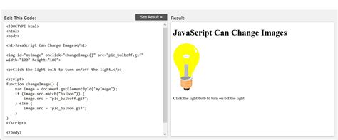 HTML Change SRC JavaScript 的图像结果