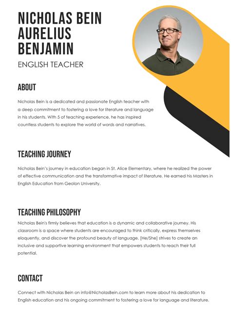 FREE Bio Templates & Examples - Edit Online & Download | Template.net