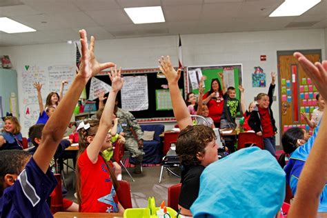 Lancers go back to school for career day | Article | The United States Army