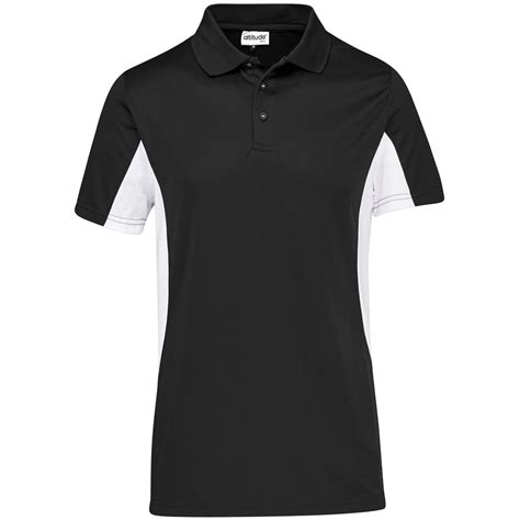Mens Championship Golf Shirt – Black – MiDesign Studio