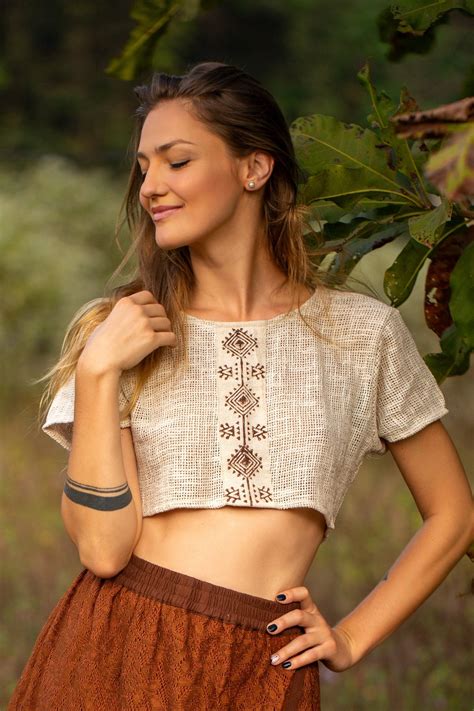 Indian Crop Top | Rajasthani Hand Block Print | Cotton crop top ...