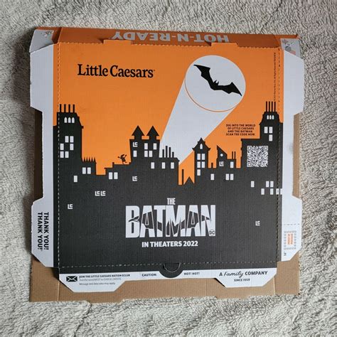 Little Caesars Pizza Box LITTLE CAESARS PIZZA Updated April 2025