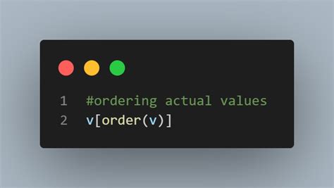 How to Sort Data in R 的图像结果
