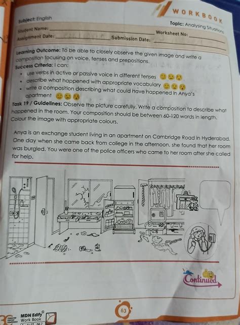 Observe the picture carefully. Write a composition to describe what ...