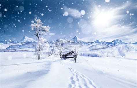 冬天背景图片素材-正版创意图片401652601-摄图网
