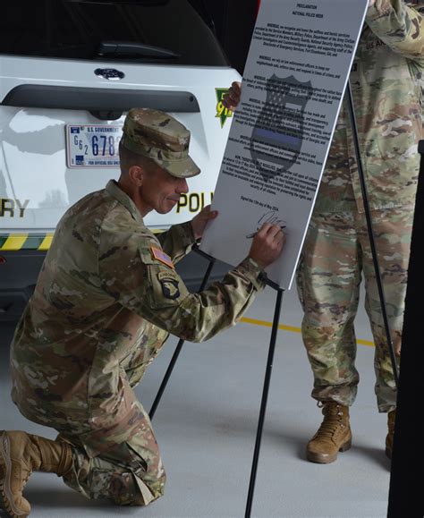 Fort Eisenhower opens Police Week celebration with ceremony | Article ...