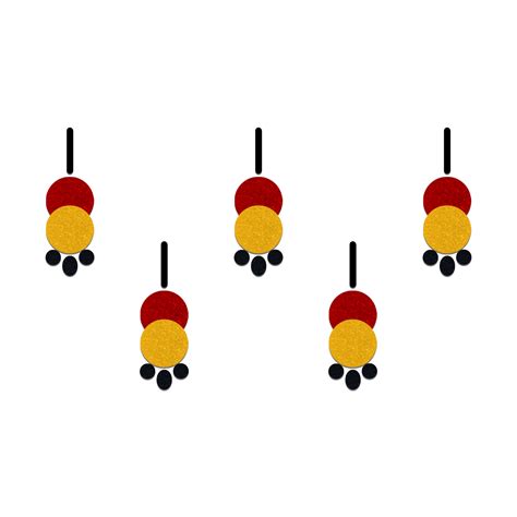 Comet Busters® Red, Yellow, Multicolor Fusion Abstract Bindis Velvet ...