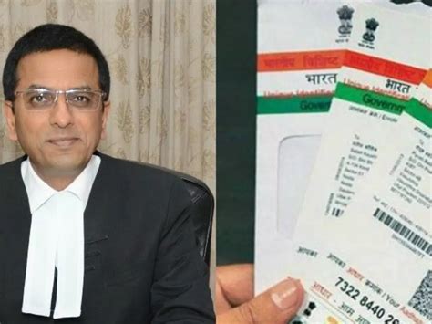 Amid SC Verdict On Aadhaar Validity, Only Justice Chandrachud Called It ...