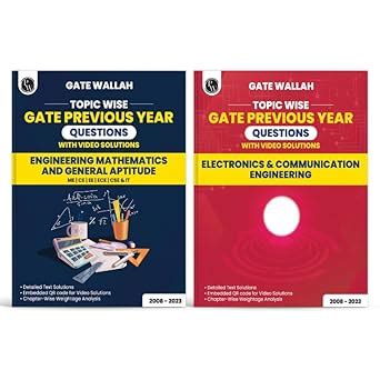 Buy PW GATE Wallah Topicwise PYQ Combo: Electronics & Communication ...
