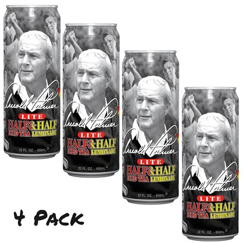 AriZona Lite Arnold Palmer Half & Half Iced Tea and Lemonade, 4 Pack ...