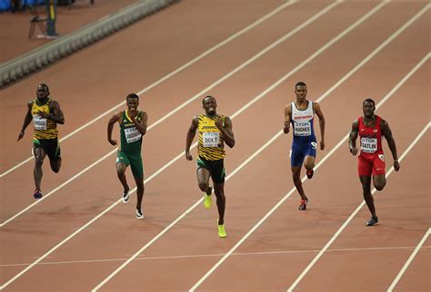 高清：男子200米决赛 牙买加选手博尔特19秒55夺冠【2】--体育--人民网