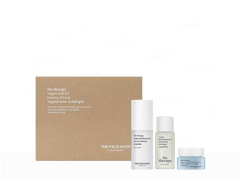 Buy The Face Shop The Therapy Vegan Trial Kit Online at Best Price ...