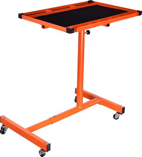 Buy Eisen ET018 Mechanics Rolling Work Table, Adjustable Mobile Tray ...