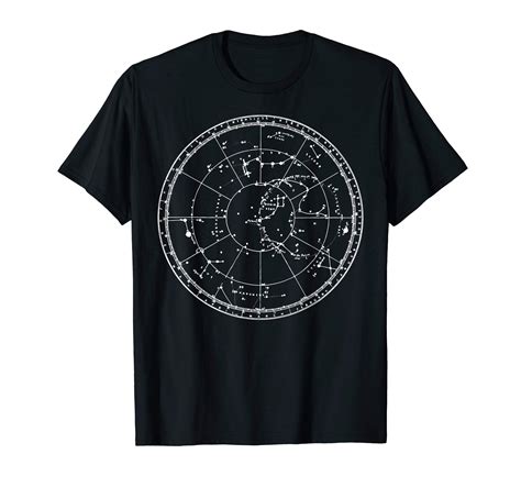 Buy Vintage Chart - Star Constellations Night Sky Space Fun T-Shirt ...