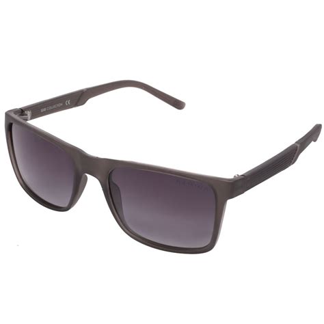 Buy Gio Collection UV Protected Square Men Sunglasses - (56 | Grey Lens ...