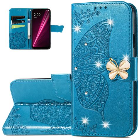 Monwutong Wallet Case for T-Mobile REVVL 6 Pro 5G,3D Butterfly Pattern ...