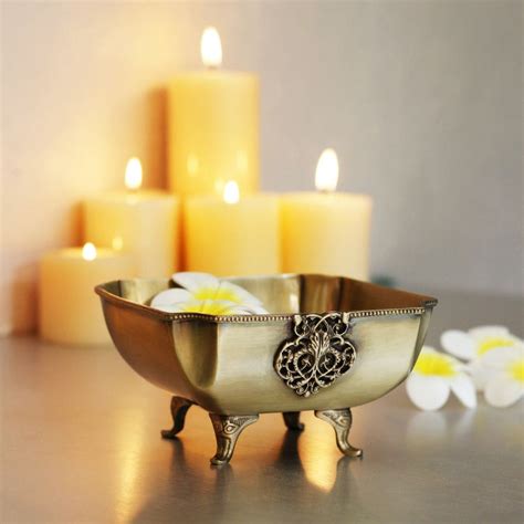 Brass Square Bowl – Mora Taara