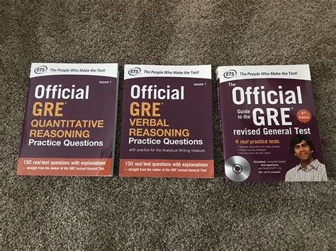 Official Guide to the GRE 2nd edition; Official GRE Quantitative ...