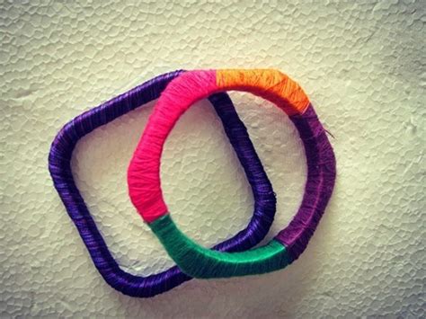 How to Make Thread Bangles 的图像结果