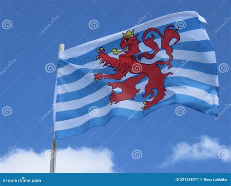 The Red Lion flag stock image. Image of lion, country - 221258971