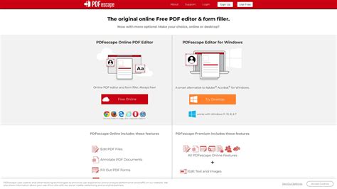 Image result for PDFescape Free PDF Editor
