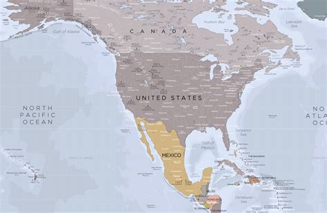 Mappa del mondo Gall-Peters - Mappamondo Gall-Peters | Original Map