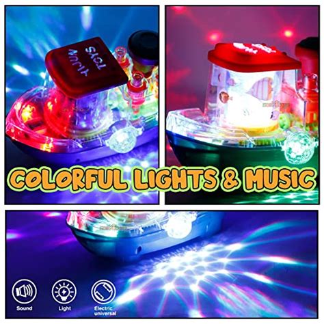 Gear Land Ship with Rotating Fishing Lamp Bump || LOYJ388-67 GEAR LAND ...