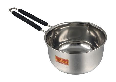 Buy JHOFA 1.5 Litre Stainless Steel Tea Pan, Ideal for Chai, Milk ...