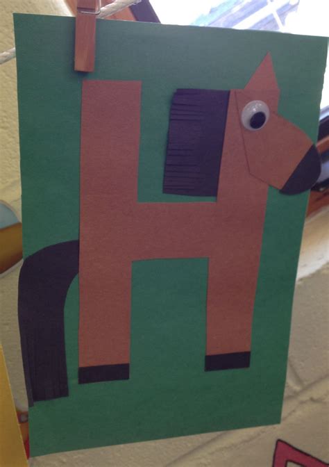 Letter H Craft
